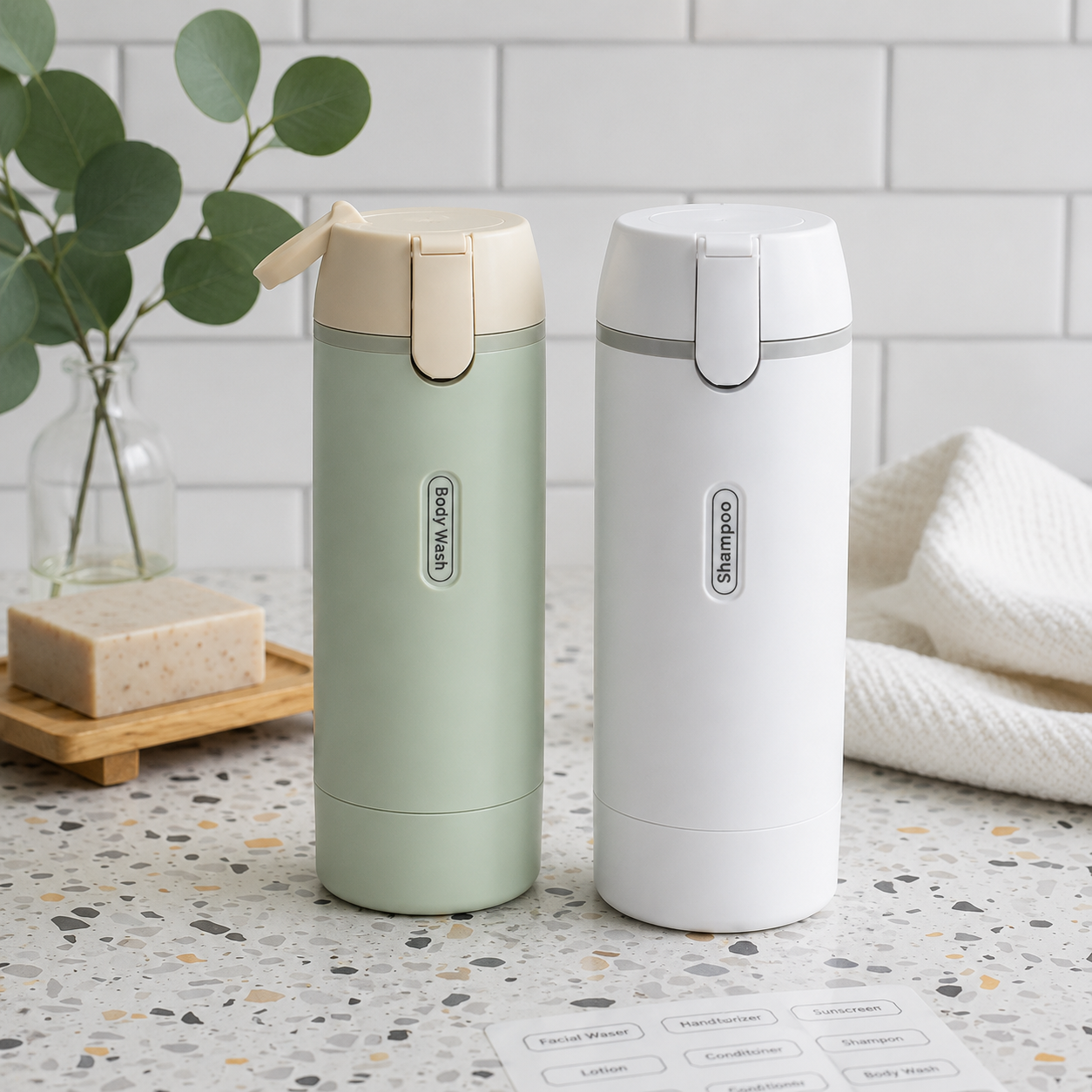 4-In-1 Travel Dispenser
